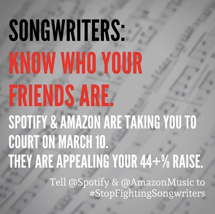 SteveMasonKBT's tweet image. #StopFightingSongwriters