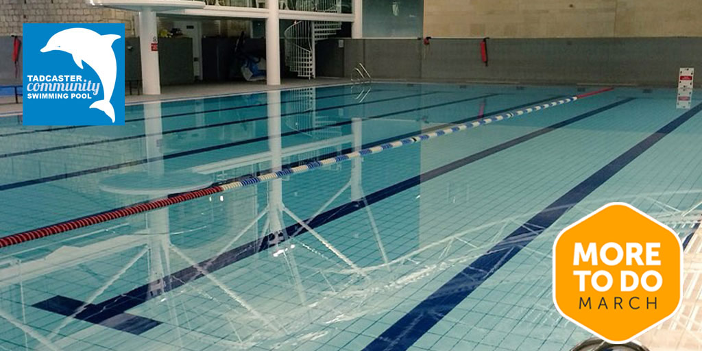 GHRYork's tweet photo. Don't miss out on this fantastic #MoreToDoMarch Deal!
Get 10 swimming sessions at @TadcasterPool for half price! Vouchers are now on sale - buy yours now! ๐ ๐โโ๏ธ
https://t.co/3mIXofHFRR https://t.co/Zd5gvlqE0j