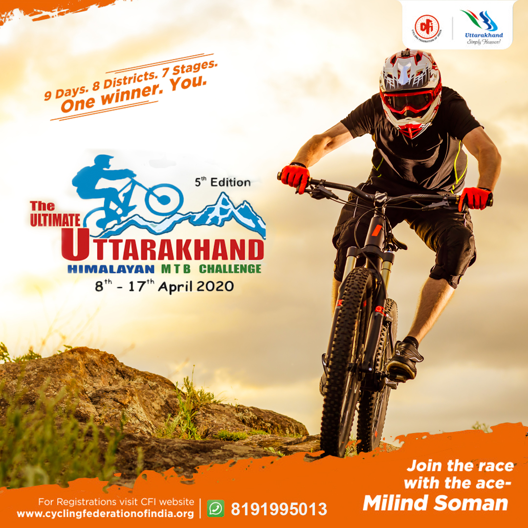 UTDBofficial's tweet image. Are you ready for The Ultimate Uttarakhand Himalayan MTB Challenge?
Be a part of the most thrilling mountain biking competition of the year. 
Register now - cyclingfederationofindia.org/web/5th-editio…

#MTBChallenge #Cycling #AdventureSports #UttarakhandTourism #SimplyHeaven
#MilindSoman #CFI