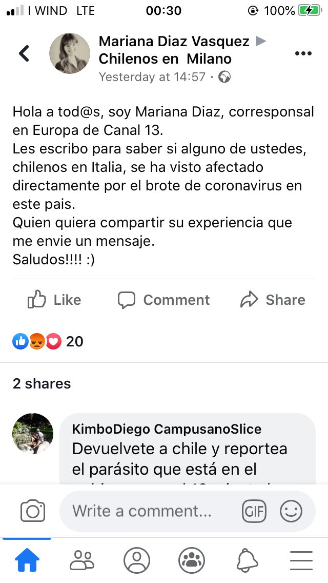 belencafferataa's tweet photo. @PacmanFantasma Y la presa chilena quiere aumentar la histeria colectiva https://t.co/dm2dA7O9Ng