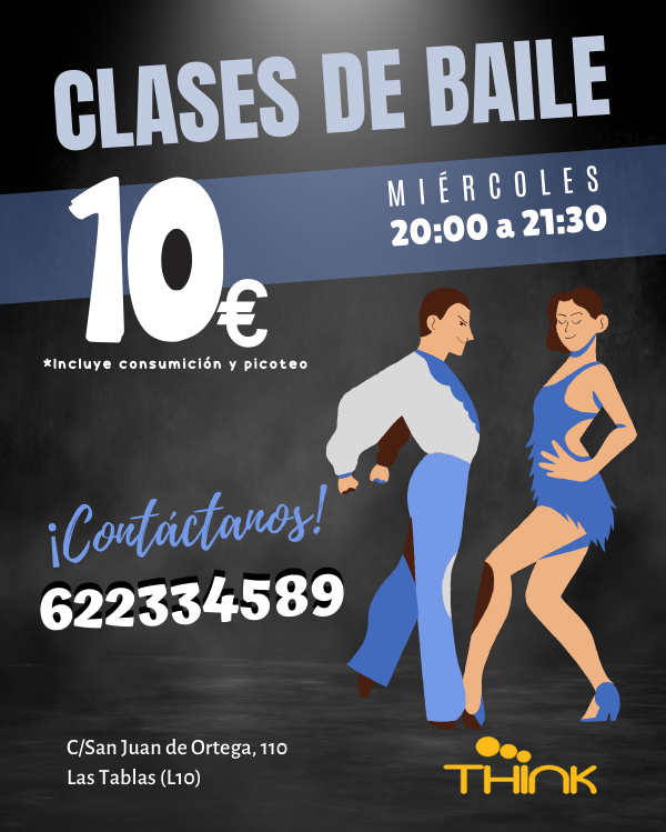 thinkmadridbar's tweet photo. Think hace tus semanas más divertidas. 😁Disfruta los miércoles de nuestra sesión más latina. 💃🕺 

¡Apúntate y aprende a ser el rey/reina de la pista! 🥳

🗓C/San Juan de Ortega 110
📍Miércoles
🚃Las Tablas (Línea 10)
💵10€ Incluye consumición y picoteo.

#think https://t.co/5kUpMyx6R3