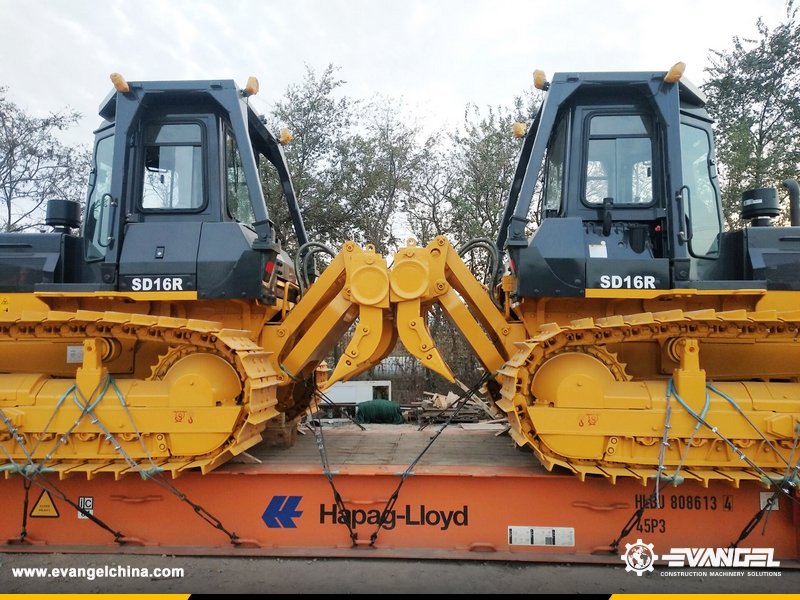 EvangelChina's tweet photo. 【#EvangelCases】(Uruguay - Nov.1st, 2019)
EVANGEL exported 2 units SHANTUI bulldozer SD16R to Uruguay
🌐 https://t.co/HtEPcjK5zf
#shantui #shantuibulldozer #SD16R #heavyequipment #construction #bulldozer https://t.co/QuJl3f7e7t