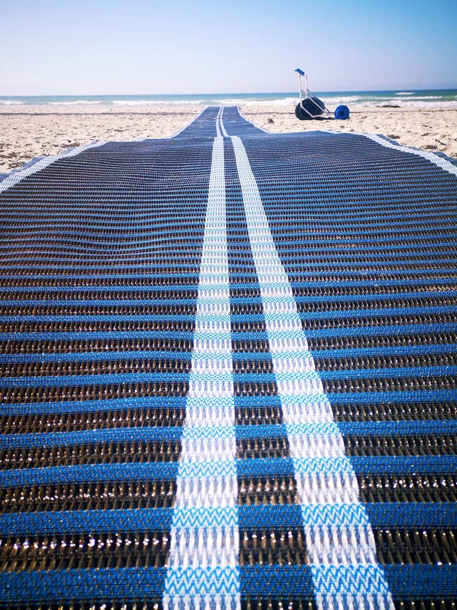 hellosandile's tweet photo. Muizenberg beach is finally wheelchair accessible 😭😤💙

Really proud of the team for getting this down. Our mission is to make all beaches in Southern Africa accessible first, then the rest of Africa 🌍🤘🏿 #OcalGlobal @ocalglobal https://t.co/XqCo3JPdke