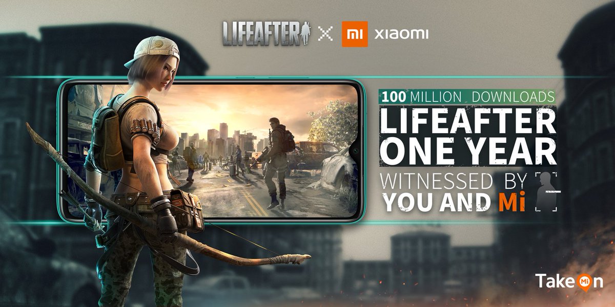 LifeAfter_en's tweet photo. Survivors~
Let’s welcome Xiaomi as our partner for LifeAfter 1st Anniversary Celebration!
#LifeAfter will appear in over 100 #Xiaomi stores across SEA soon. 
LifeAfter One Year - 100 Million Downloads, witnessed by you and MI!
#LifeAfer 
#Xiaomi 
#LifeAfterOneYear
#TakeMiOn￼ https://t.co/GKwtxe0JhQ