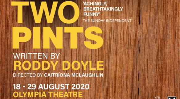 LiveDrive's tweet photo. WIN! After hugely successful runs across the pubs of Ireland, the US, the UK and on the Abbey Theatre stage Roddy Doyle’s Two Pints moves to the Olympia Theatre for a summer run from August 18th to 29th and we have tickets to give away - RT to enter! https://t.co/tA0qYz67M2