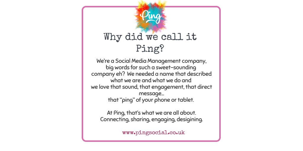 PingSocial2's tweet photo. ππ§‘β€οΈπππ
#Ping #PingSocial #SocialMediaManagement https://t.co/5iUGaaNgF5
