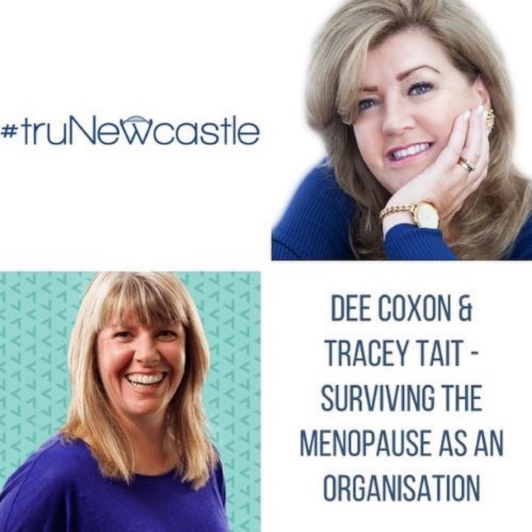 Inspirationorth's tweet photo. *** Track Leader Announcement *** 

Our next confirmed truNewcastle 2020 track leaders are @DeeCoxon and @TraceyTait_1 

Their chosen track theme is: Surviving the Menopause as an Organisation. https://t.co/tDYGkih1UI