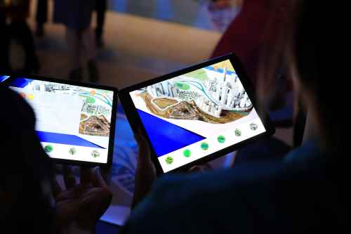 Working in collaboration with award-winning creative agency <a href="/atticusdigital/">Atticus Digital</a>, we have created a virtual, built-up urban area that you can help us climate-proof! 
Stop by stand G144 at <a href="/FuturebuildNow/">Futurebuild</a> to find out more about our #augmentedreality experience.