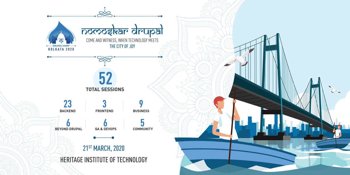We are glad to announce that we have received a total of 52 session proposals. And that's final as we are not accepting session proposals anymore!
There is a lot more to enjoy at DCK2020 so make sure you register!
Register: bit.ly/32upXh4
#drupal #drupalcamp #dck2020