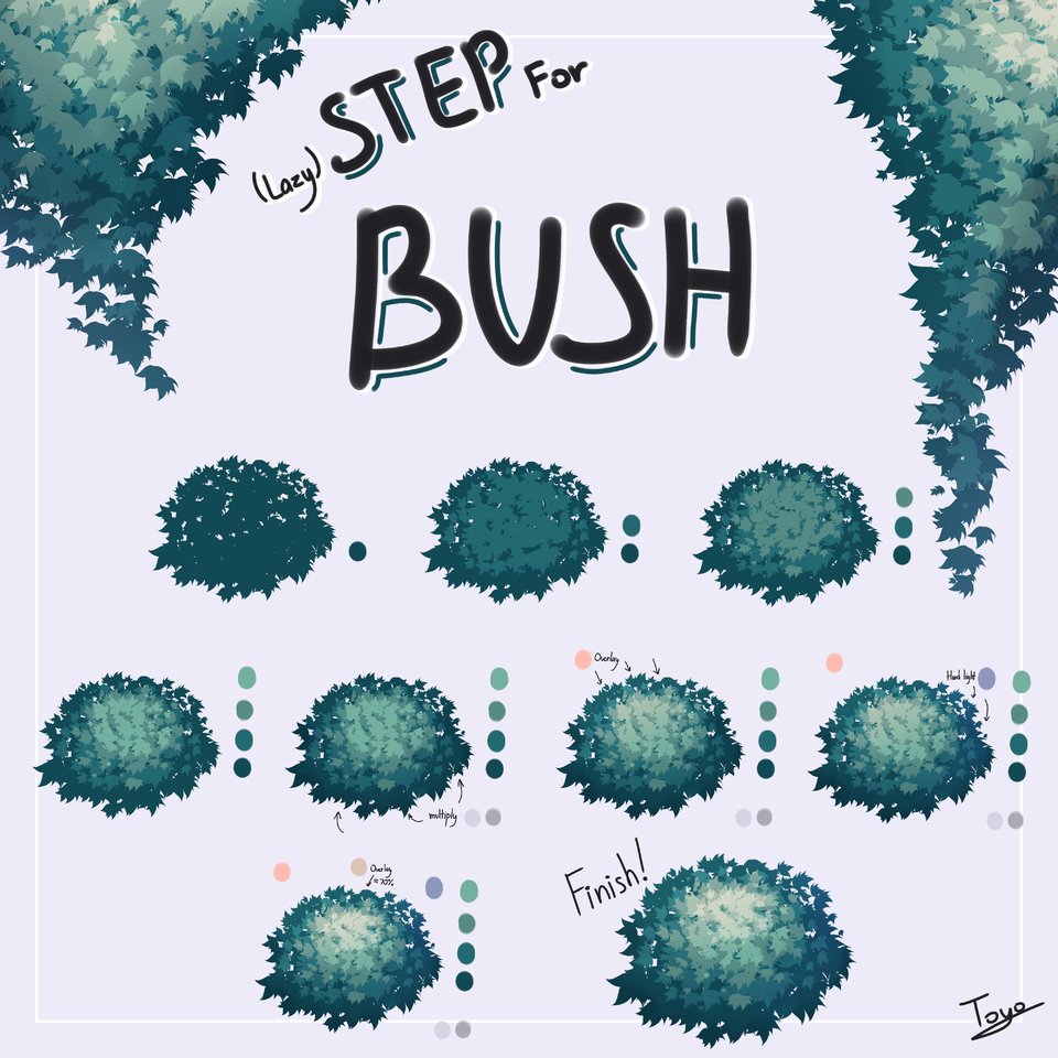 Art Street Official メディバン Artstreet作品紹介 十四 Toyoさん Juuyonbanno の作品で Bush 簡単にお洒落な茂みを描くメイキングをご紹介です メディバンペイントの葉っぱブラシ素材を使えばさらに簡単 十四 Toyoさんの他の作品は Art Street Official メディバン Artstreet作品紹介 十四 Toyoさん Juuyonbanno の作品で Bush 簡単にお洒落な茂みを描くメイキングをご紹介です メディバンペイントの葉っぱブラシ素材を使えばさらに簡単 十四 Toyoさんの他の作品は