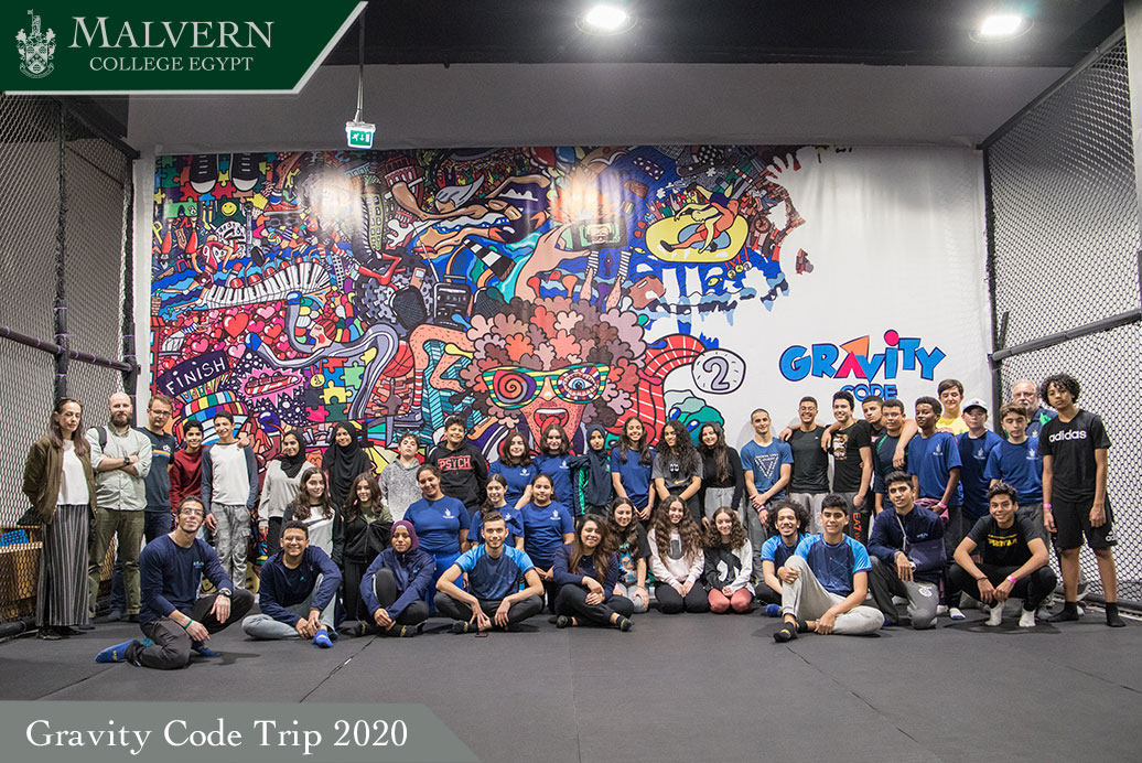 MalvernEgypt's tweet photo. After a long day to Fayoum on Sunday the students from the Adventure trip went to Gravity Code trampoline park. We had two hours of physical activity and fun including dodgeball, laser room and various other trampoline activities. #MCE #Gravity_Code #adventure_week #Pupils #Trips https://t.co/W1lV5cJN4t