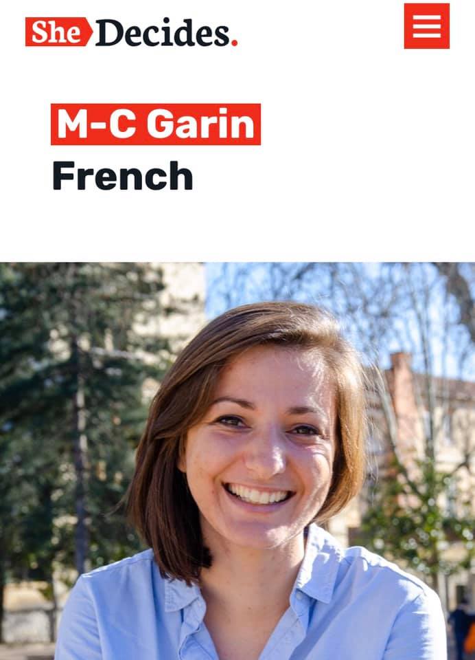 SZdorovtzoff's tweet photo. 🎉C'est officiel!
@MC_Garin, candidate écologiste dans le 8ème arr. de #Lyon, représentera cette année la #GenerationEgalite et continuera à défendre les droits de toutes les femmes avec le mouvement #ElleDecide 💪
#Municipales2020 #SheDecides #fière💚
https://t.co/iSuJWahYzH https://t.co/v7ja5Q9K4s