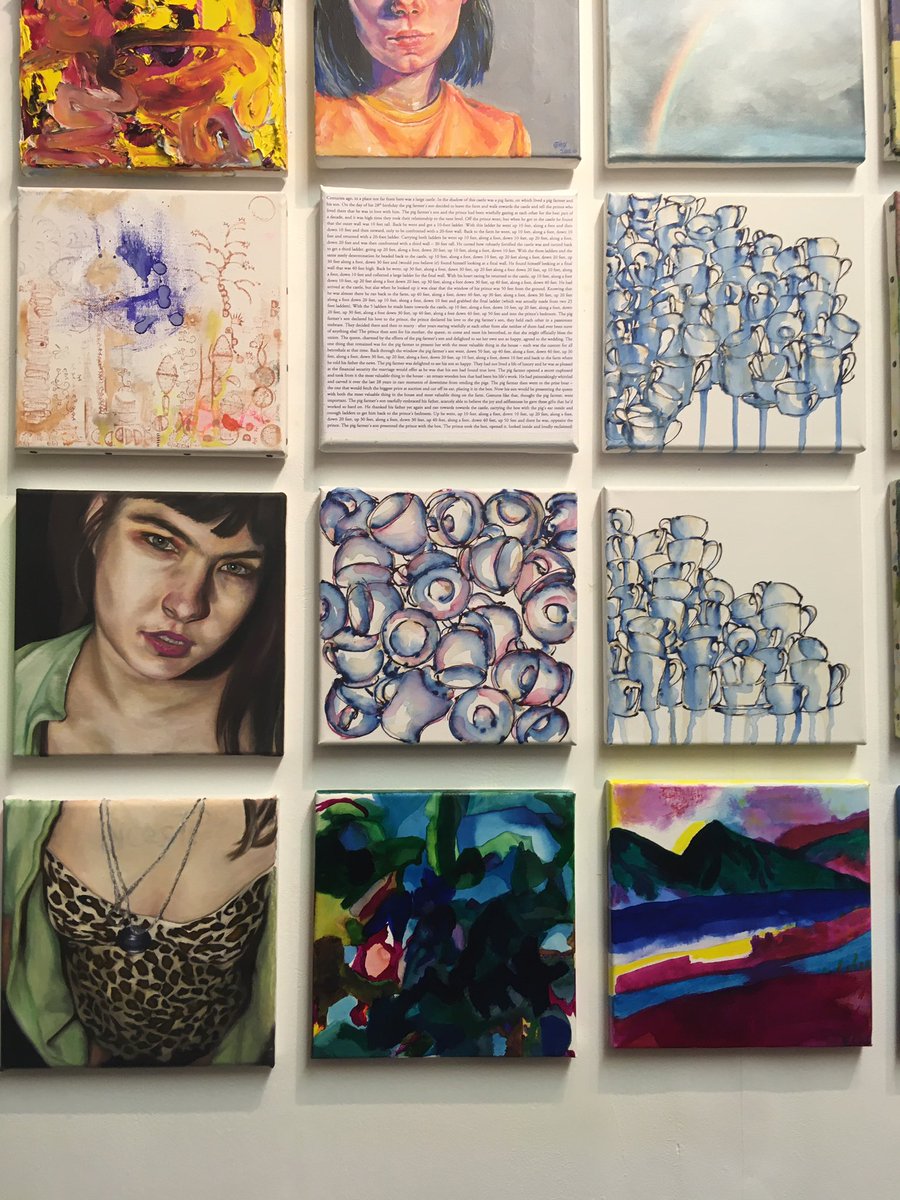 HelenNewhouse's tweet image. #Cultivate presents Nothing is Square Pt.2 - open again this Sat/Sun 
 from 11-5pm
Shipton Street Gallery, London, E2 7RZ
Lots of #smallwork to choose from! 

#london #visualart 
#drawing
#markmaking
#stilllife
#cups
#columbiaroad
#flowers
#painting
#groupshow