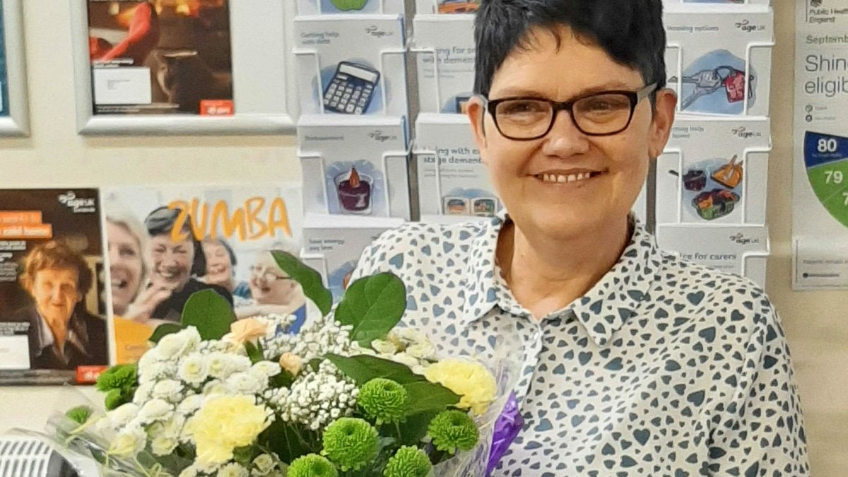 We're delighted that our I&amp;A Supervisor Susan Neill has been awarded the "Bouquet of the Week" by <a href="/TheNorthernEcho/">The Northern Echo</a> 
Susan was nominated by a member of the public for all the hard work her and her team do to help people across the region. 
<a href="/age_uk/">Age UK</a> 
thenorthernecho.co.uk/news/18278201.…