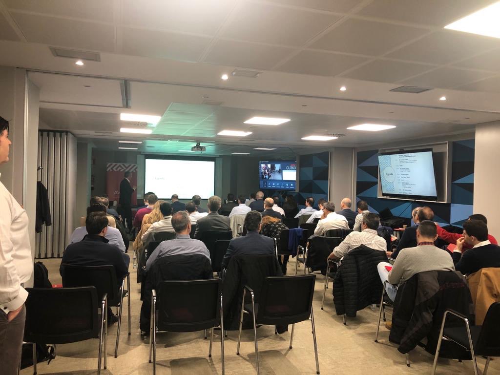 Full House for the AVAYA Partner SellNew session in Madrid this morning #ALLIN #avaya