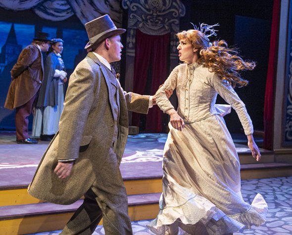 OrrGone's tweet photo. "The Mystery of Edwin Drood," which won a lot of Tony Awards, is getting a fun and beautiful production at Foothill Music Theatre. Tony Lacy-Thompson reviews, at https://t.co/zS6P0R5pqi https://t.co/PYOLBUNwXj