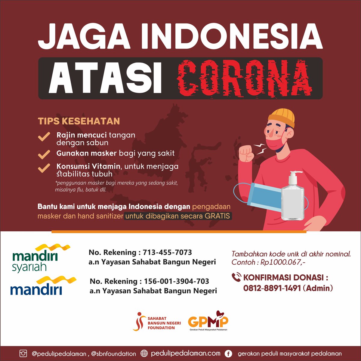 JAGA INDONESIA ATASI CORONA