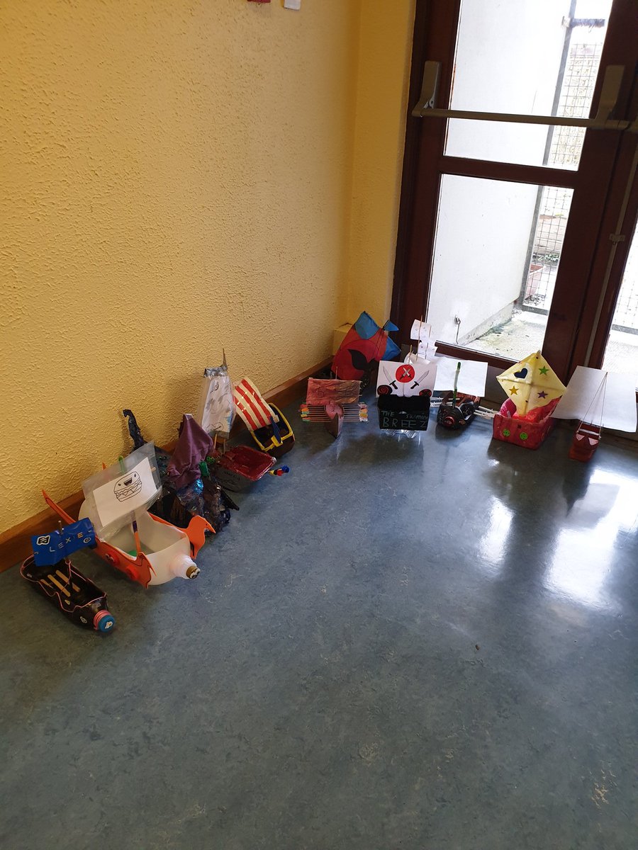 ScoilIde's tweet photo. #EngWeek2020 in full flow in 4th and 5th classes with their Bottle Rocket and Viking Longship Challenges taking place #STEAM https://t.co/VMPHDyxnzn