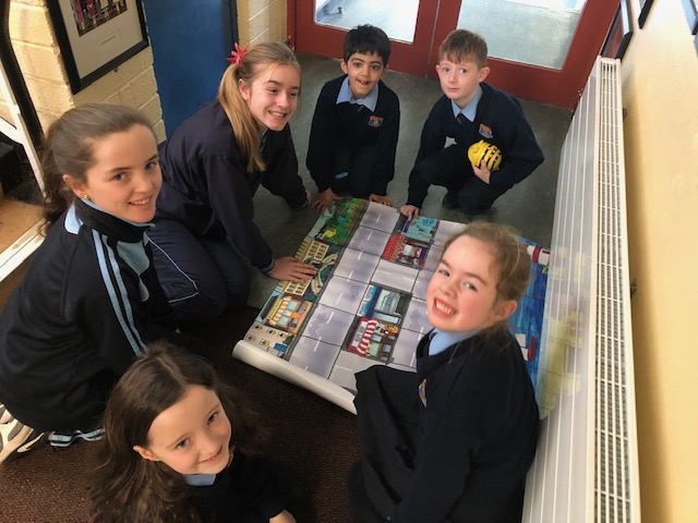 stolafsns's tweet image. 6th class took time out of their busy day to help 1st class to learn to code the Bee-bots to navigate maps and complete challenges. #cenfadhb @CenFadhb