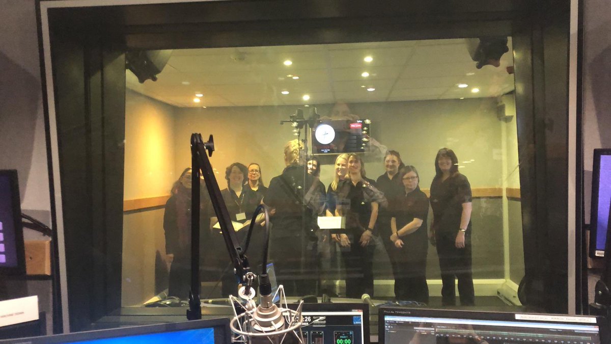 MWChoirs's tweet photo. LIVE at 9am this morning @MWChoirs perform on @BFBSRadioHQ make sure you tune in! #MilitaryWives #militarywiveschoirs #strongertogether #bfbsradio #mwclive https://t.co/uru1ybz9K2