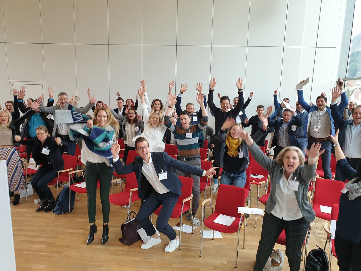 So sehen begeisterte Teilnehmer der #fom2020 aus. Freue mich auf die #Moderation.