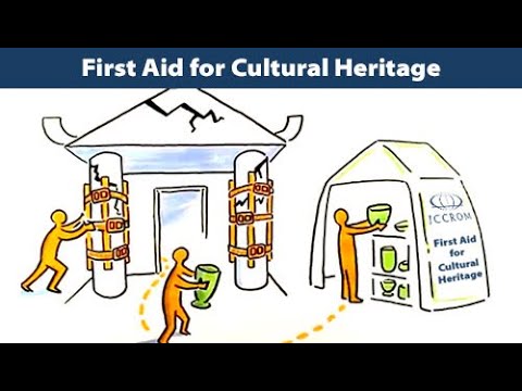 FRH_Europe's tweet photo. 👩‍🚒Have you ever wondered what you can do to help #culturalheritage in an emergency? Find out in this video by @ICCROM #europeforculture #religiousheritage 
👉 https://t.co/YGYb5ns0Xx https://t.co/oeM1deVlxB