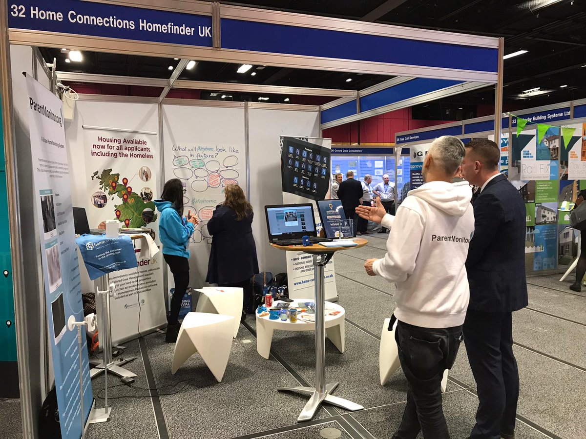 homeconnections's tweet photo. Second day of the #HousingFestival & we’re ver much looking forward for another day packed with discussions about rapid rehousing & #tech innovations for better #housing services. Stop by at #stand32 to know how the unique #ParentMonitor tool can help you support the elderly! https://t.co/dhnFIqnWF7