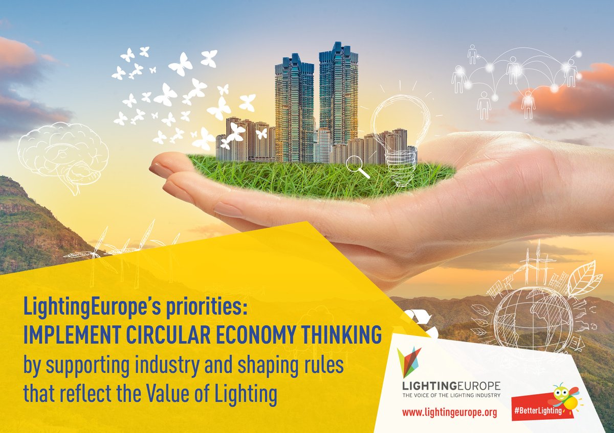 LightingEurope's tweet photo. LightingEurope’s priorities: IMPLEMENT CIRCULAR ECONOMY THINKING by supporting industry & shaping rules that reflect the Value of Lighting #europeanlightingpriorities
More on https://t.co/36nvQusE5u
T https://t.co/MvVhsS2bKC
F https://t.co/JtLc93I2lv
L https://t.co/vE737c7fXq https://t.co/WYS0XDplbK