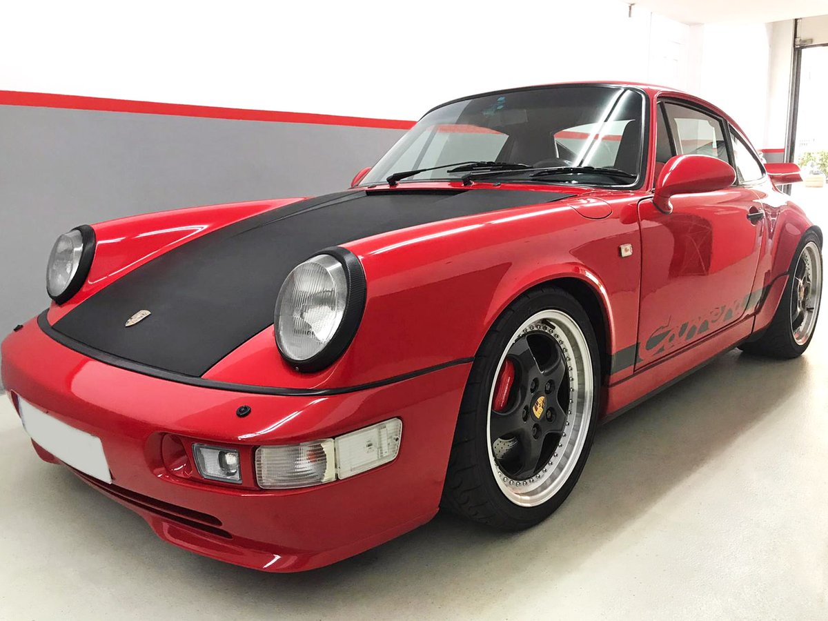 ❤️RED &amp; BLACK🖤

#ValentinMotors #Porsche #Porsche964