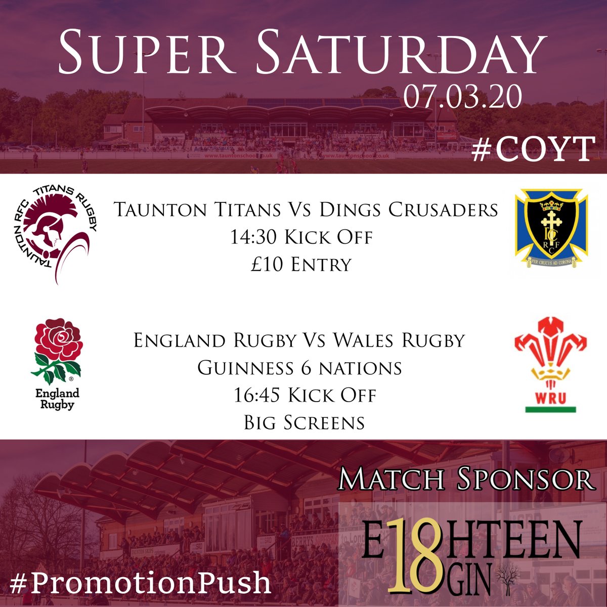 Taunton Rugby Club tweet media