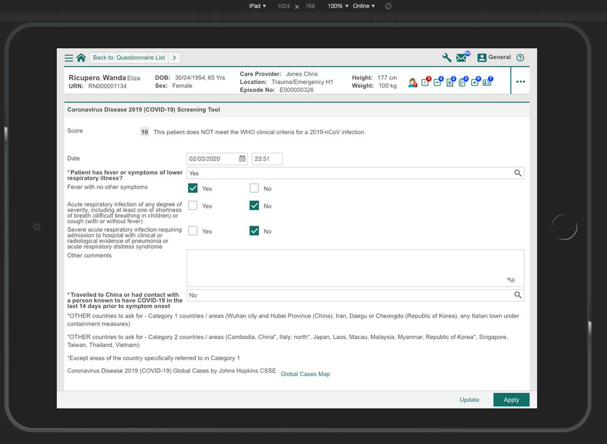 Mediclinic Middle East is now using TrakCare automated functionality for #COVID19 screening. 

Learn more about this screening functionality from InterSystems: gulfnews.com/uae/health/int…

#MediclinicMiddleEast #InterSystemsME #TrakCare #Healthcare