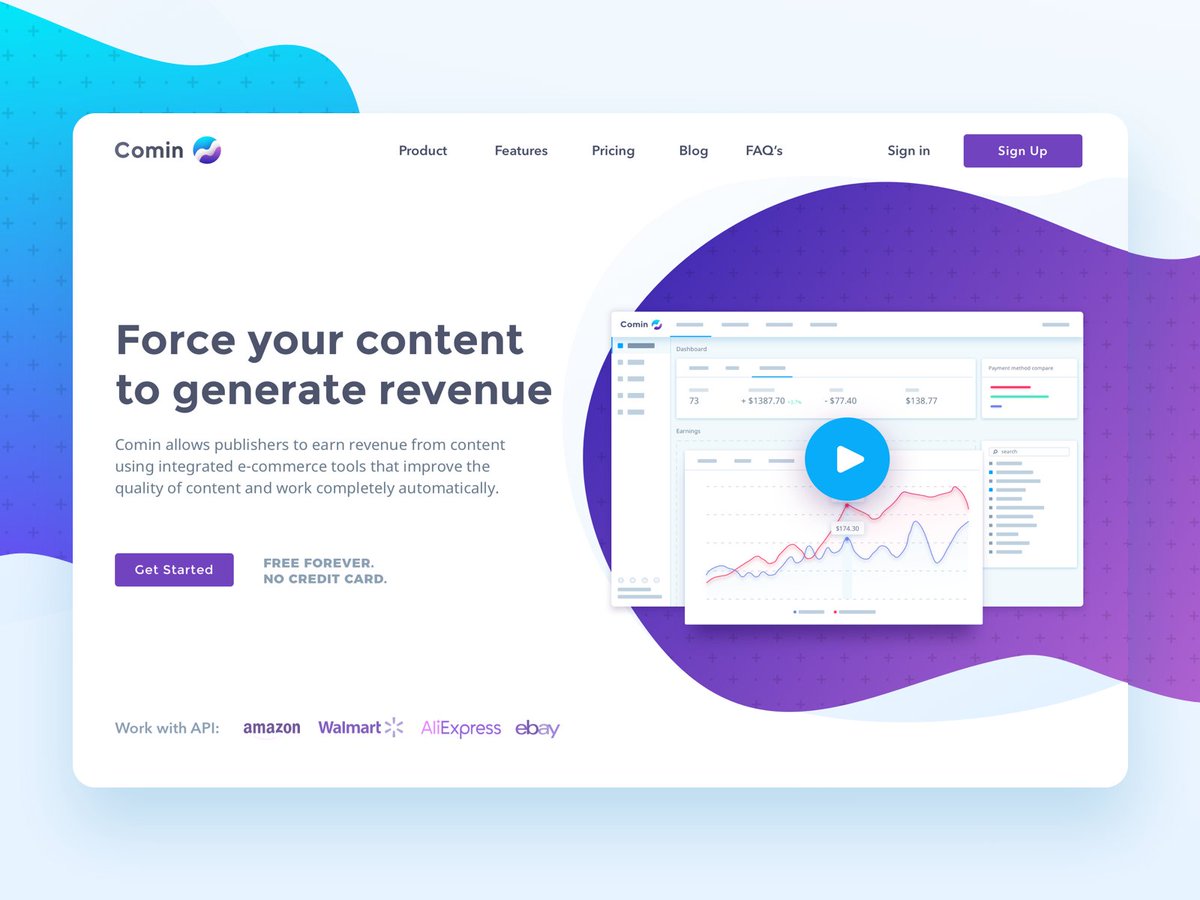 Comin_official's tweet photo. Clean and light first screen design of the landing page allows users to immediately understand the essence of the Comin system.
https://t.co/Eu3r0CxiZy https://t.co/DarWL3ch1h
