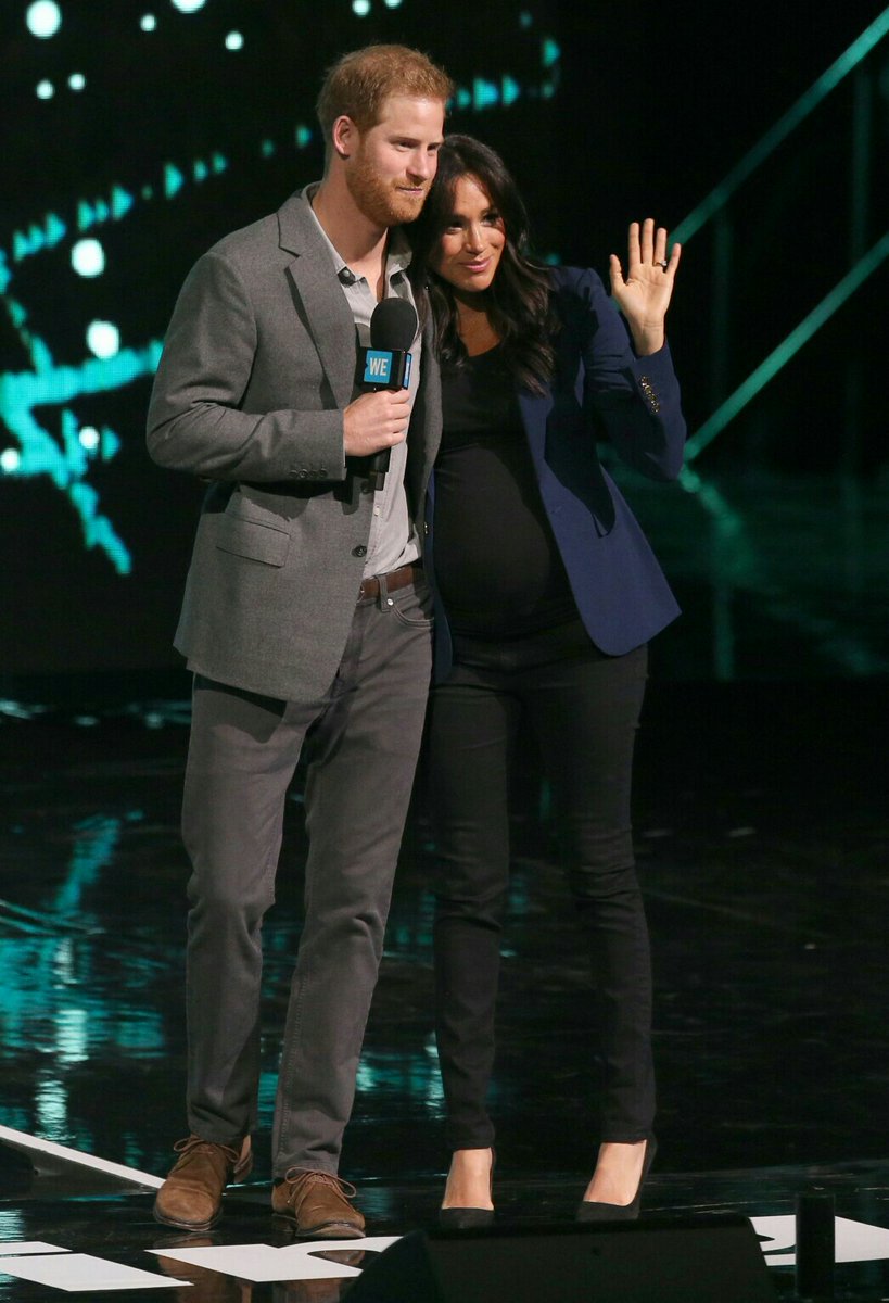 6th March 2019 The Duke and Duchess of Sussex - WE Day UK 