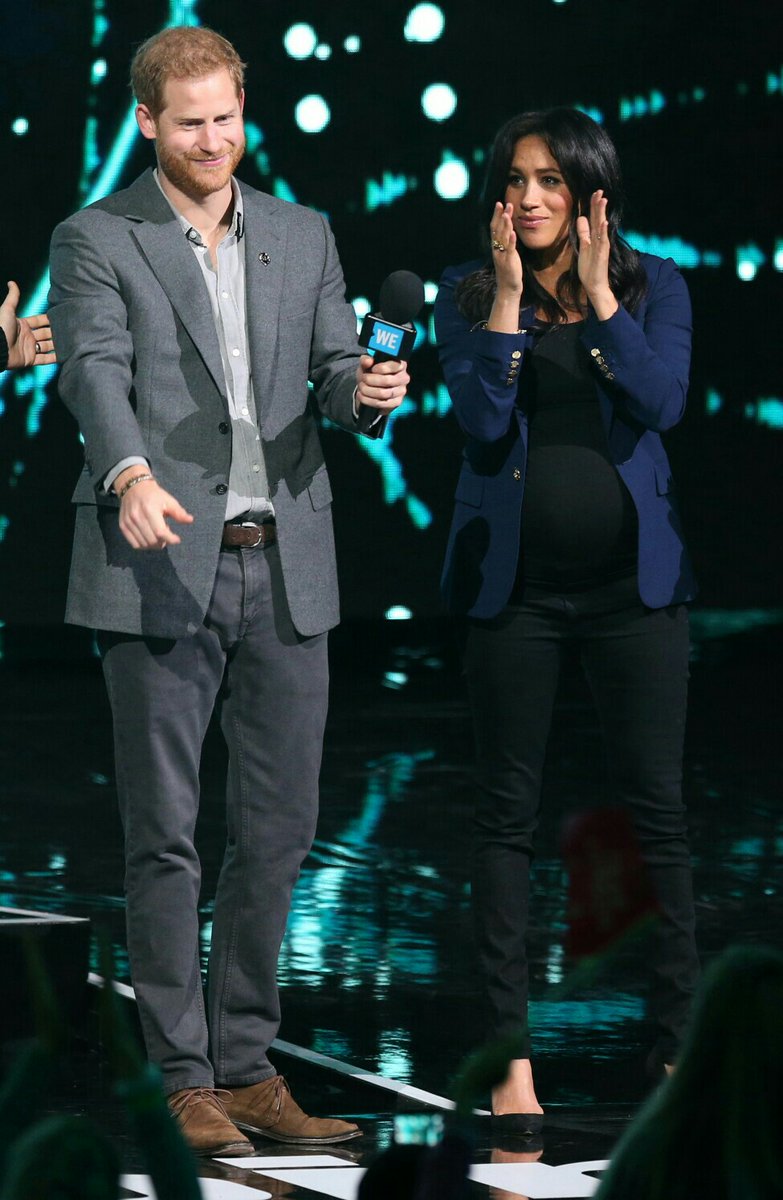 6th March 2019 The Duke and Duchess of Sussex - WE Day UK 