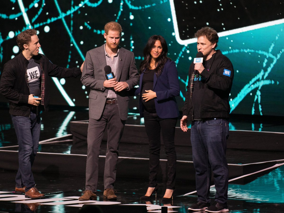 6th March 2019 The Duke and Duchess of Sussex - WE Day UK 