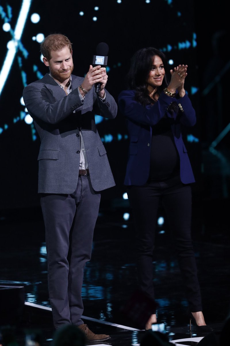6th March 2019 The Duke and Duchess of Sussex - WE Day UK 