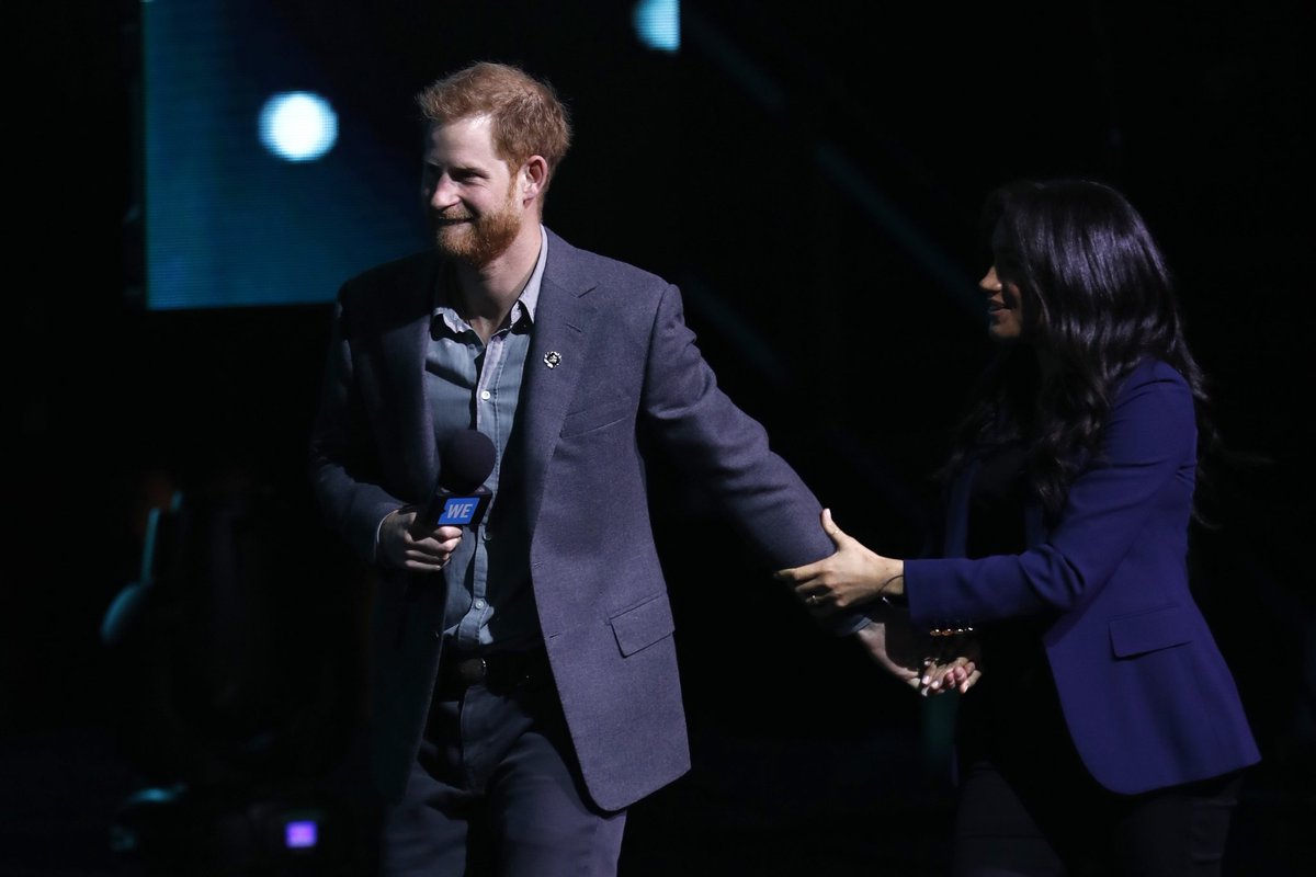 6th March 2019 The Duke and Duchess of Sussex - WE Day UK 