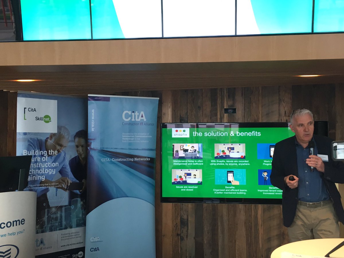 CITA_Ltd's tweet photo. Photo says a thousand words - John McCarthy @SnapFixApp #CitATechTrend #BOIworkbench https://t.co/JeF677MxTj