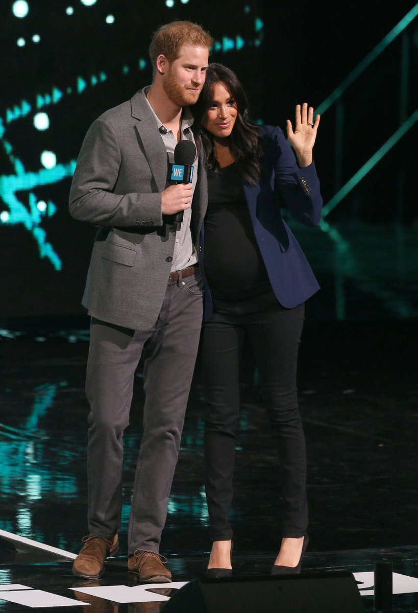 6th March 2019 The Duke and Duchess of Sussex - WE Day UK 