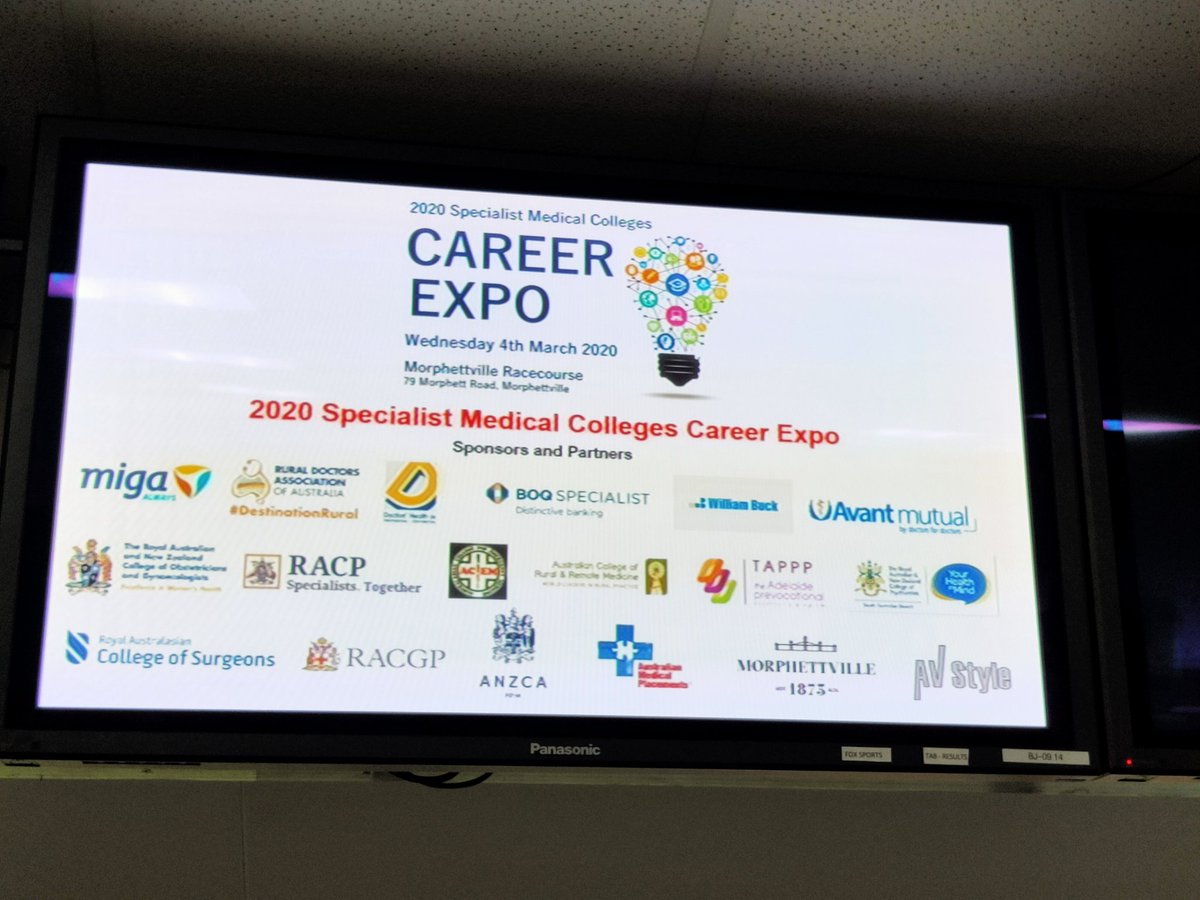 IneKuips's tweet photo. #DestinationRural all over the Career Expo in Adelaide tonight! @RuralDoctorsAus https://t.co/mY4UMnVL63