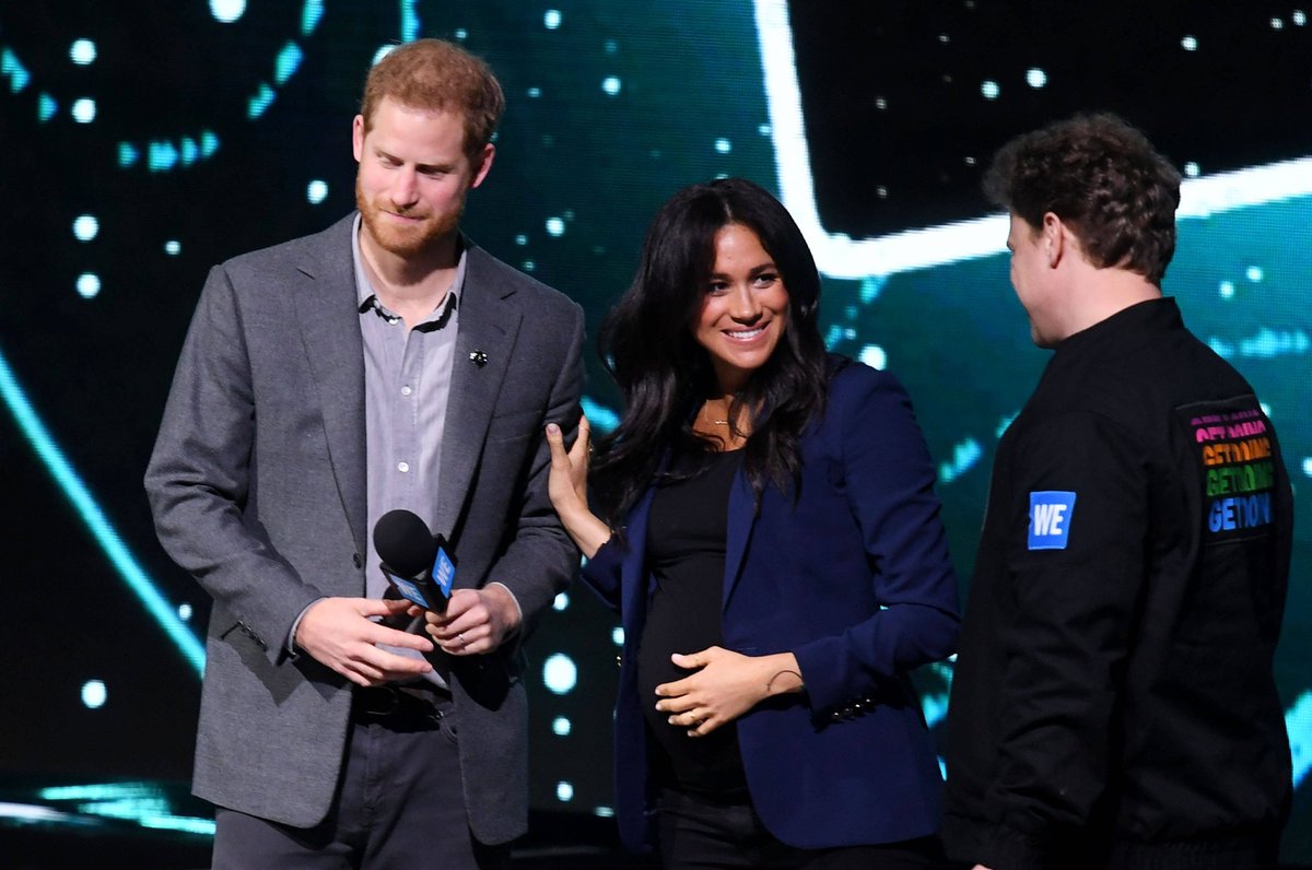 6th March 2019 The Duke and Duchess of Sussex - WE Day UK 