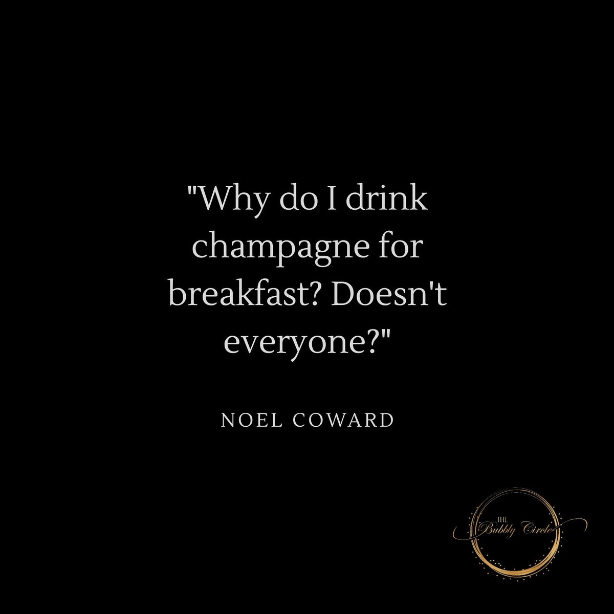 Seriously... Doesn't everyone?

#TheBubblyCircle #TheBubblyPassionista #TheBubblyQueen #Bubbly101 #ChampagneQuotes #BubblyQuotes #Champagne #Bubbly #CapClassique #MCC #Prosecco #Bubbles #Bubbly #SparklingWine