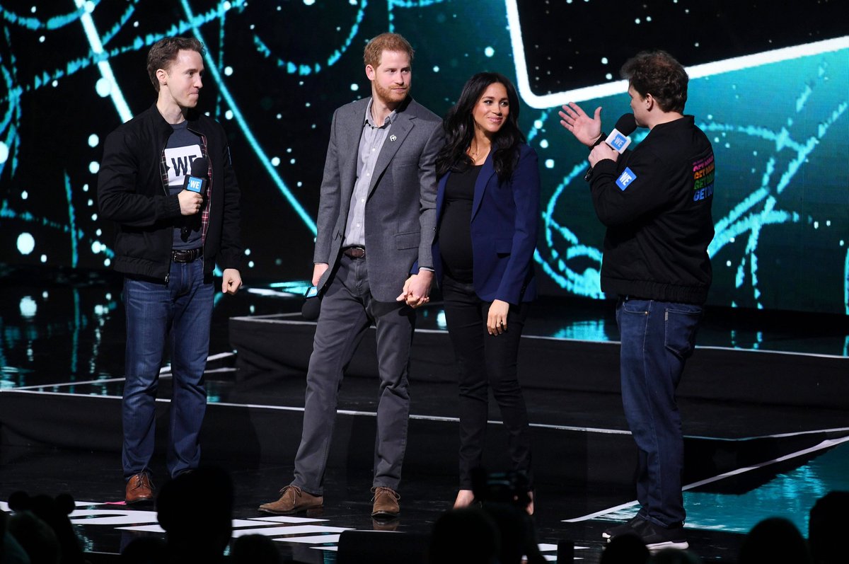 6th March 2019 The Duke and Duchess of Sussex - WE Day UK 