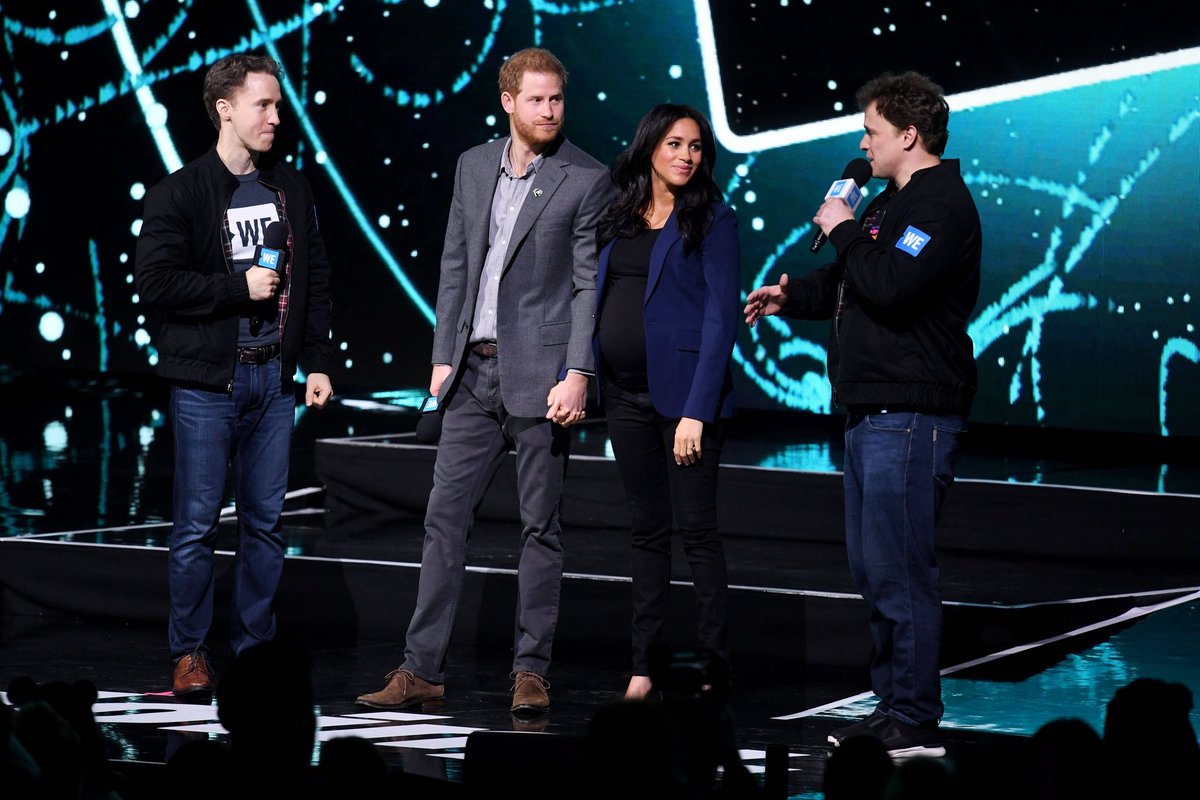 6th March 2019 The Duke and Duchess of Sussex - WE Day UK 
