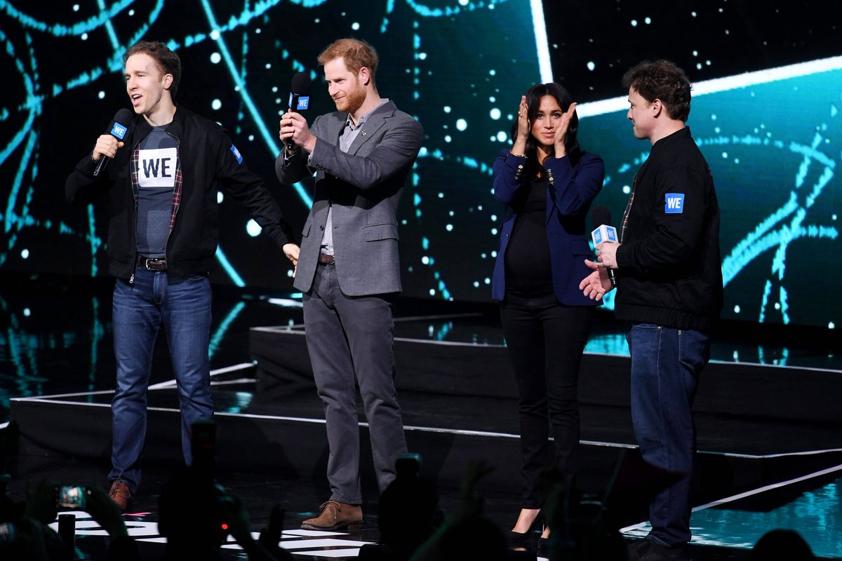6th March 2019 The Duke and Duchess of Sussex - WE Day UK 