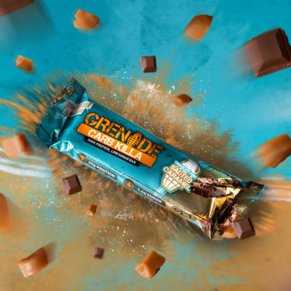 albasportsnutri's tweet photo. NEW Grenade Carb Killa Chocolate Chip Salted Caramel In Stock - https://t.co/xFFldflDND https://t.co/khmAYuIjSv