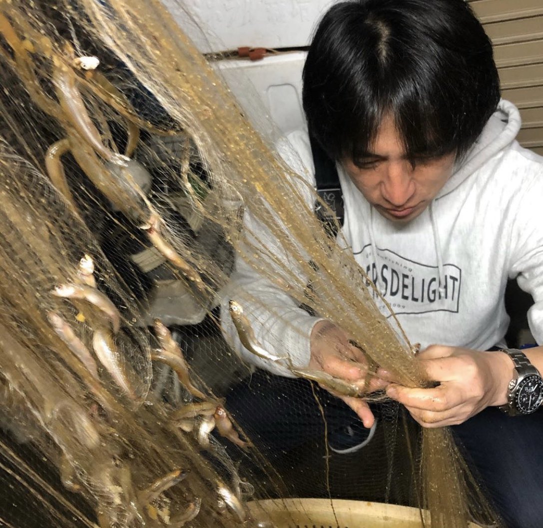 ワカサギ漁 ワカサギ漁