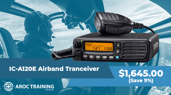 ArocTraining's tweet photo. Our IC-A120E Mobile Air Band Radio is currently on sale!

If you’re after high visibility, simple operation and active noise cancelling, check it out. ✔️

Visit >> https://t.co/kcPULljipF  

#aroctraining #radiotraining #casatraining #aeronauticaltraining https://t.co/4Rie7W1H1w