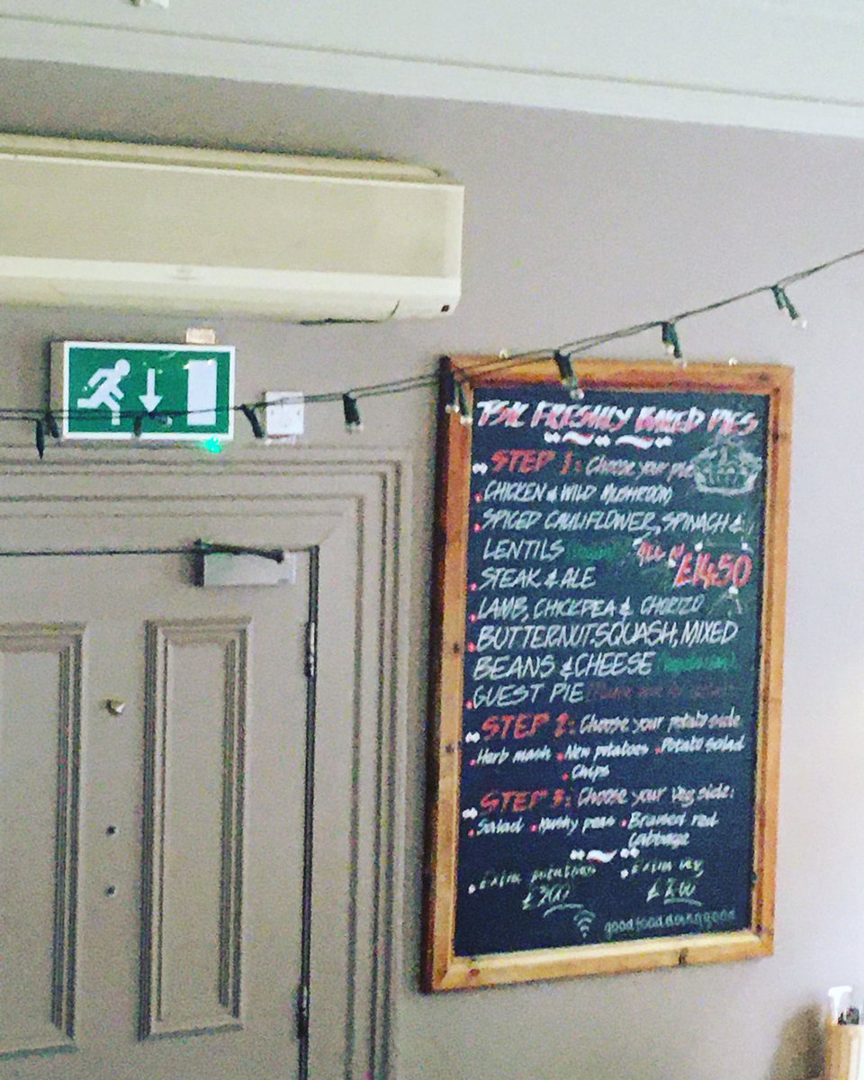 New #Pie menu up in the front room courtesy of the AMAZING Laid 👌👌👌