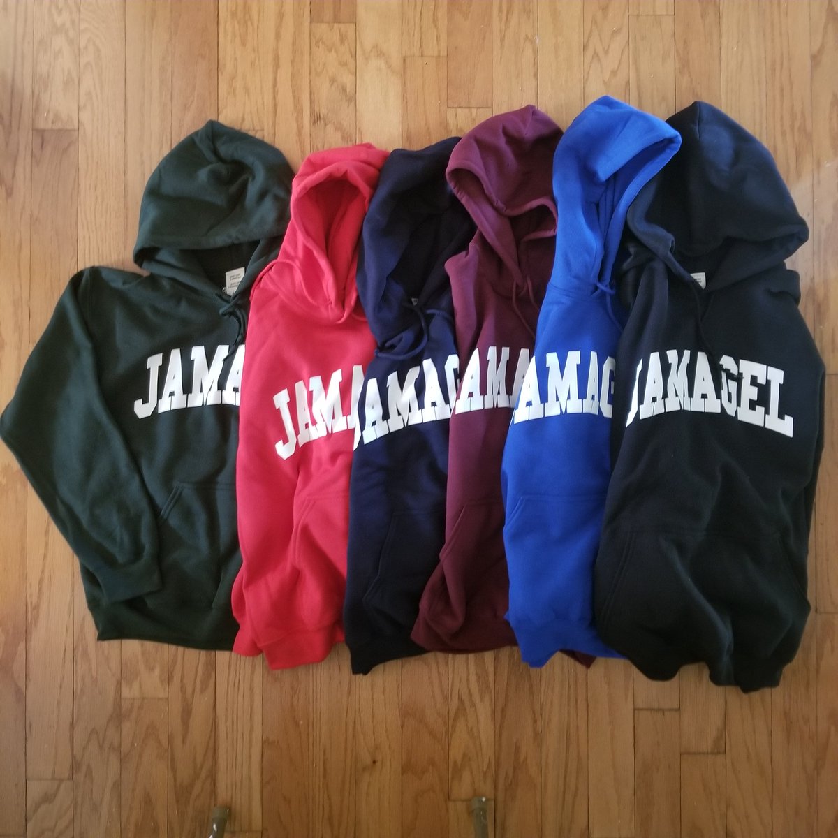 Jamagel Classic Arc Hoodies available online at jamagel.com